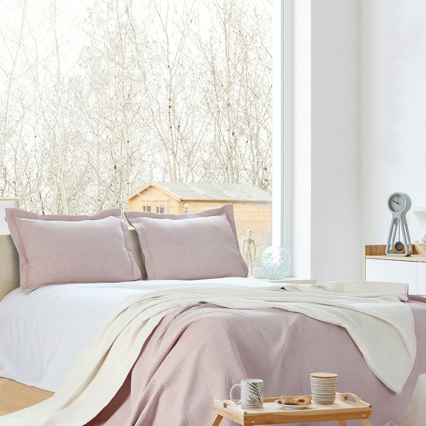 Norway Cotton Bedcover with 2 Pillow covers
