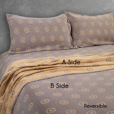 100% Pre-Washed Cotton Bedsheet