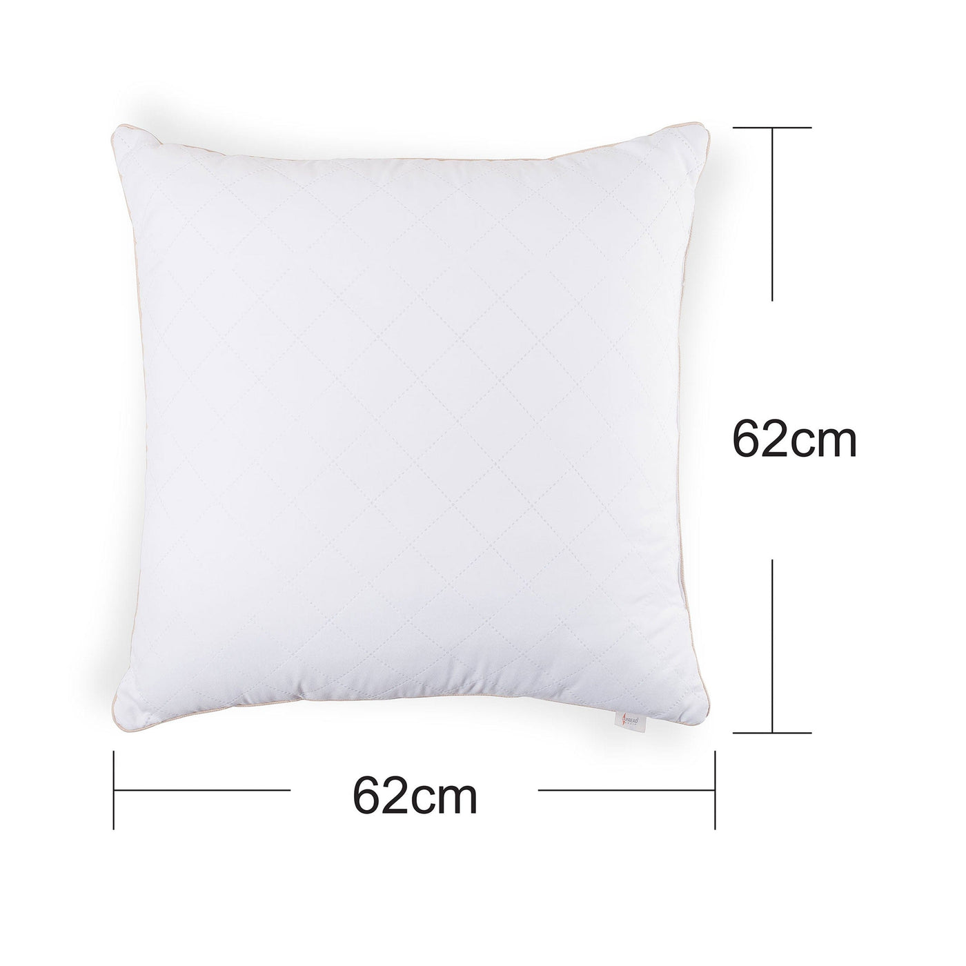 Medium Firm Euro Sham 62cm x 62cm
