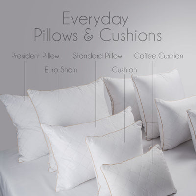 Medium Firm Euro Sham 62cm x 62cm