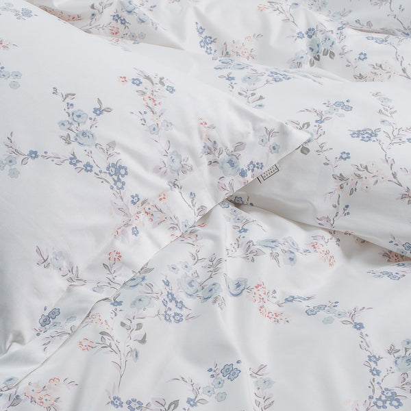 400 THREAD COUNT COTTON PRINT DUVET/QUILT COVER