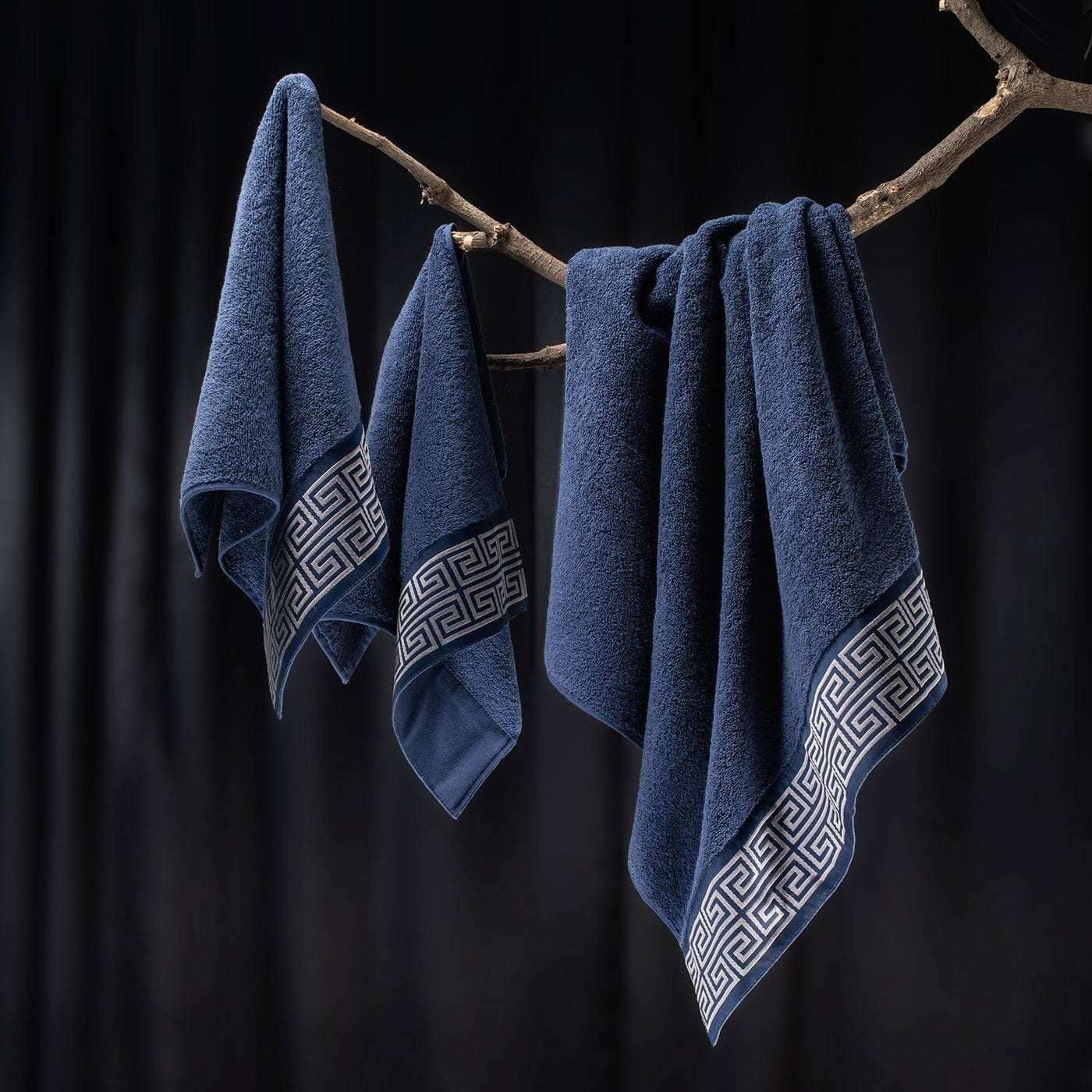 Greek - Key Hand Towel 2Pc