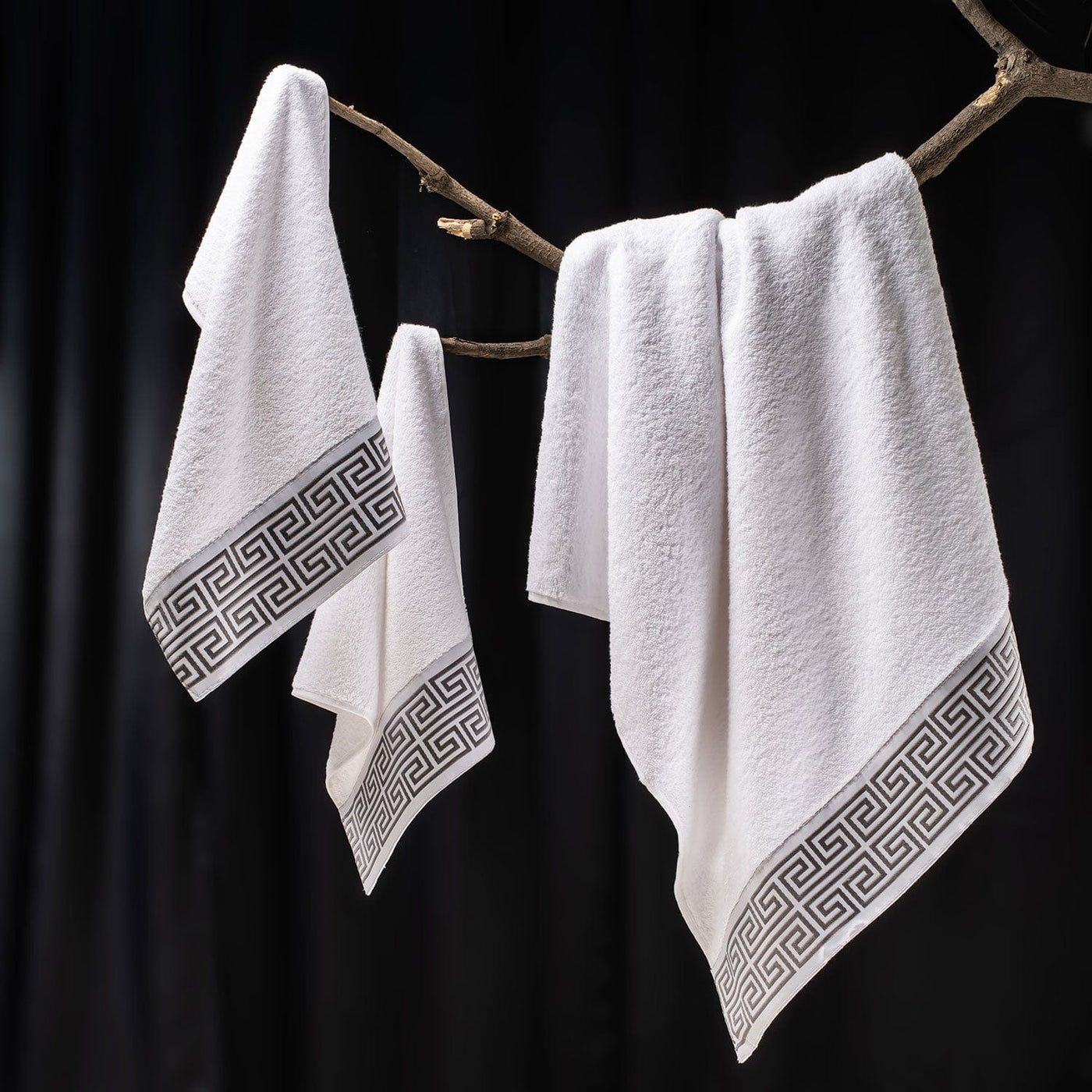Greek - Key Hand Towel 2Pc