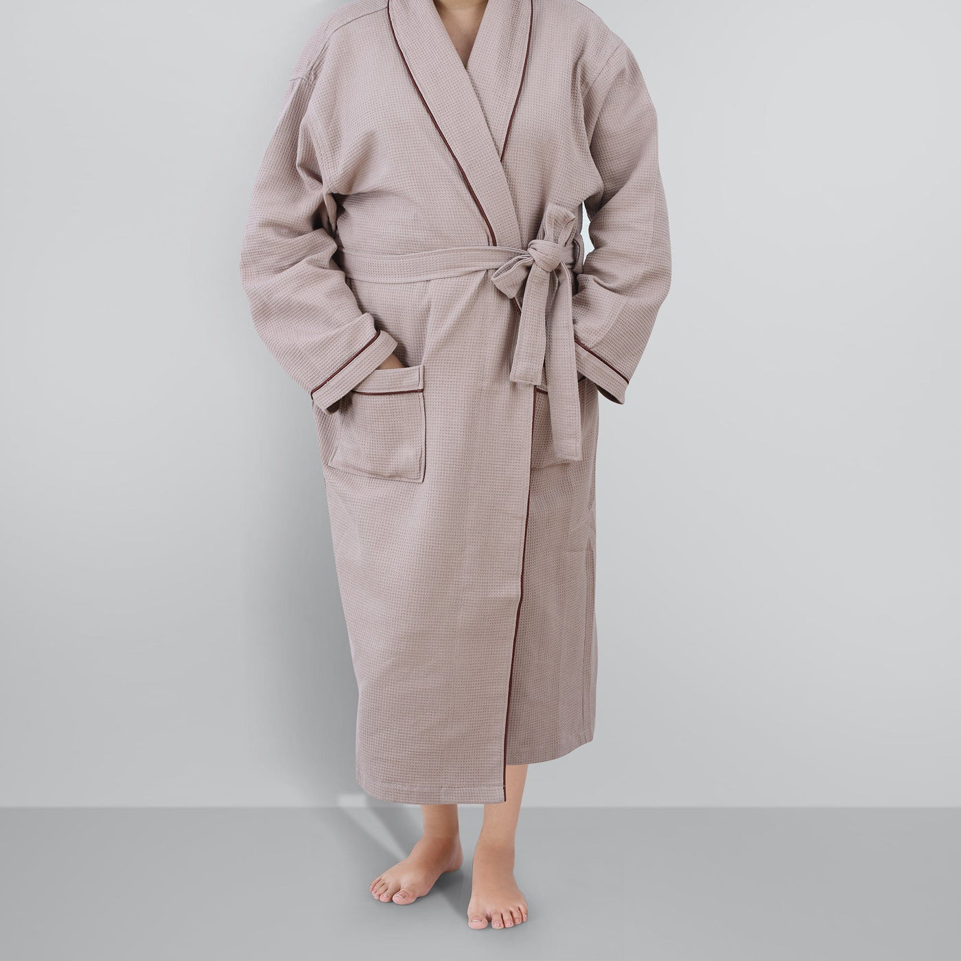 Cotton Waffle Bathrobe