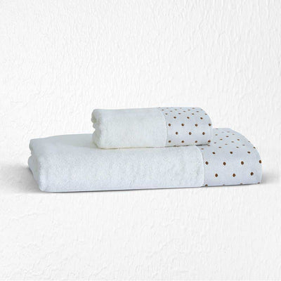 Bamboo  Cotton Premium Towel - White