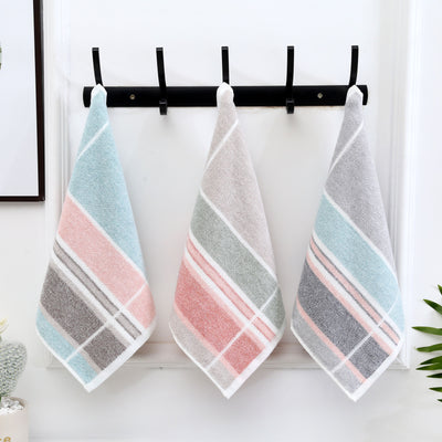 100% Cotton Premium Hand Towels - 2Pcs Set 206