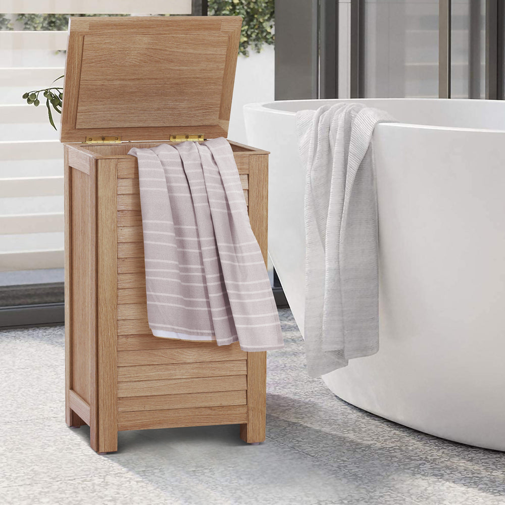 WOODEN LAUNDRY BASKETS