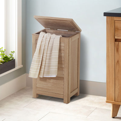 WOODEN LAUNDRY BASKETS