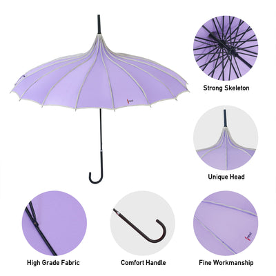 Pagoda Shaped Long Umbrellas