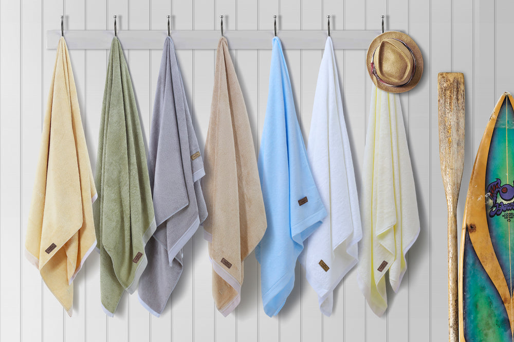 Bamboo Bath Towels - High Absorbent & Super Soft 360 GSM