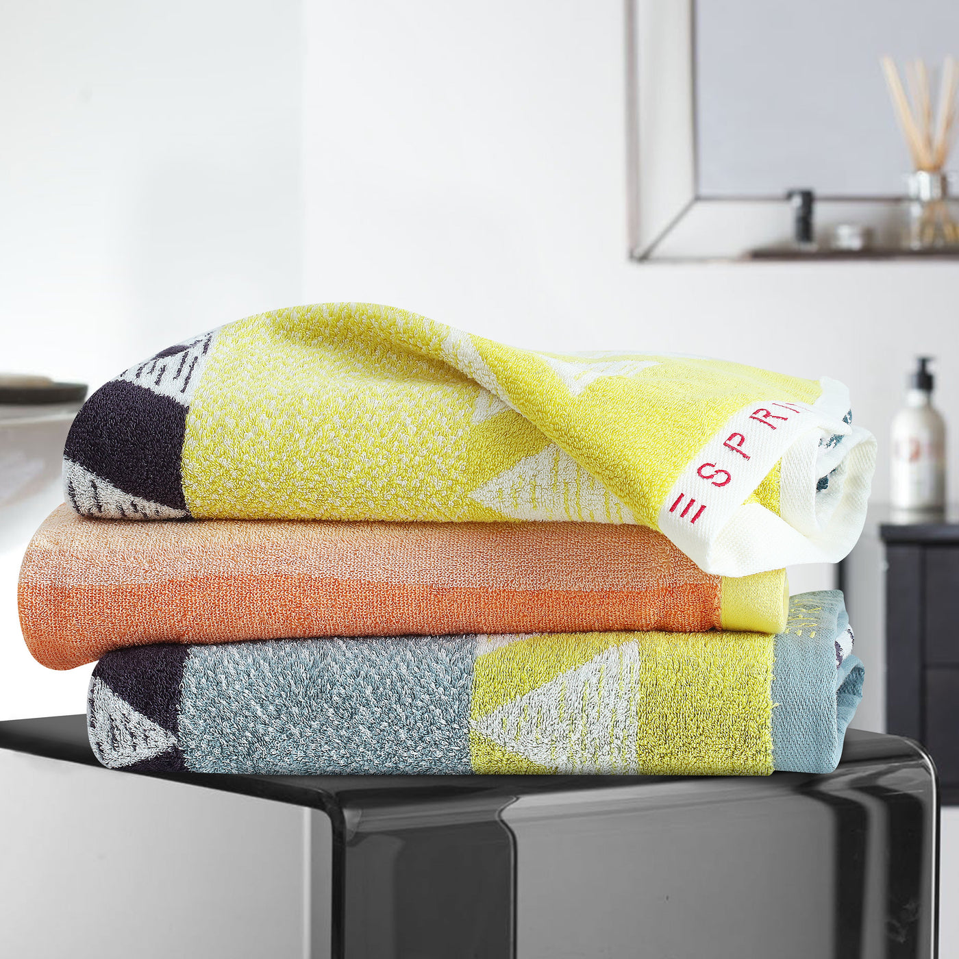 Esprit Bath Towel - Multicolor 100% Cotton 480 GSM