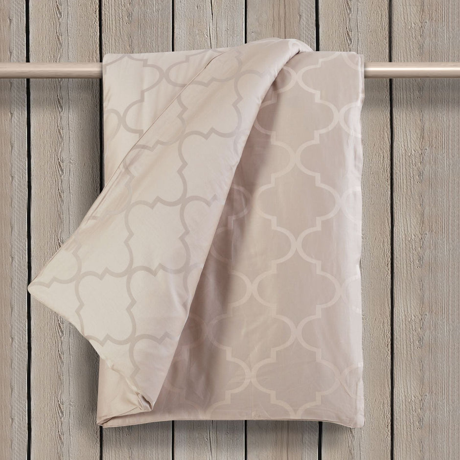 Cotton Silver Bedsheet Twin XL Size