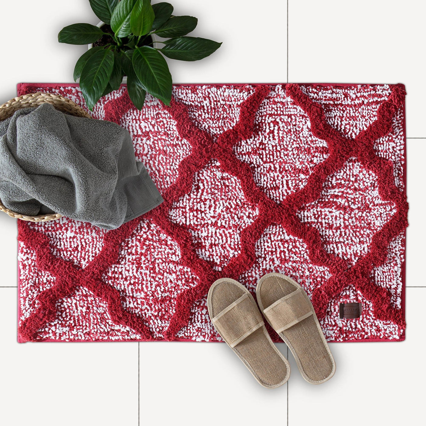 Red/Ivory
