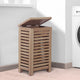 WOODEN LAUNDRY BASKET