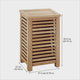 WOODEN LAUNDRY BASKET
