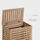 WOODEN LAUNDRY BASKET