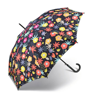 Benetton Long Windproof Umbrella with UV Protection
