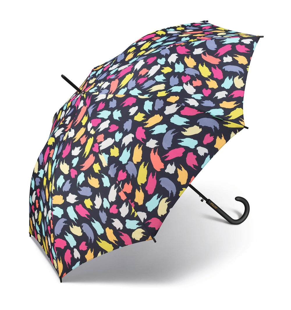 Benetton Long Windproof Umbrella with UV Protection