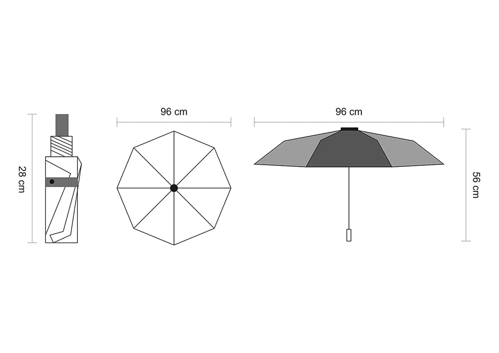 Esprit Easymatic Foldable Umbrella With UV Coating