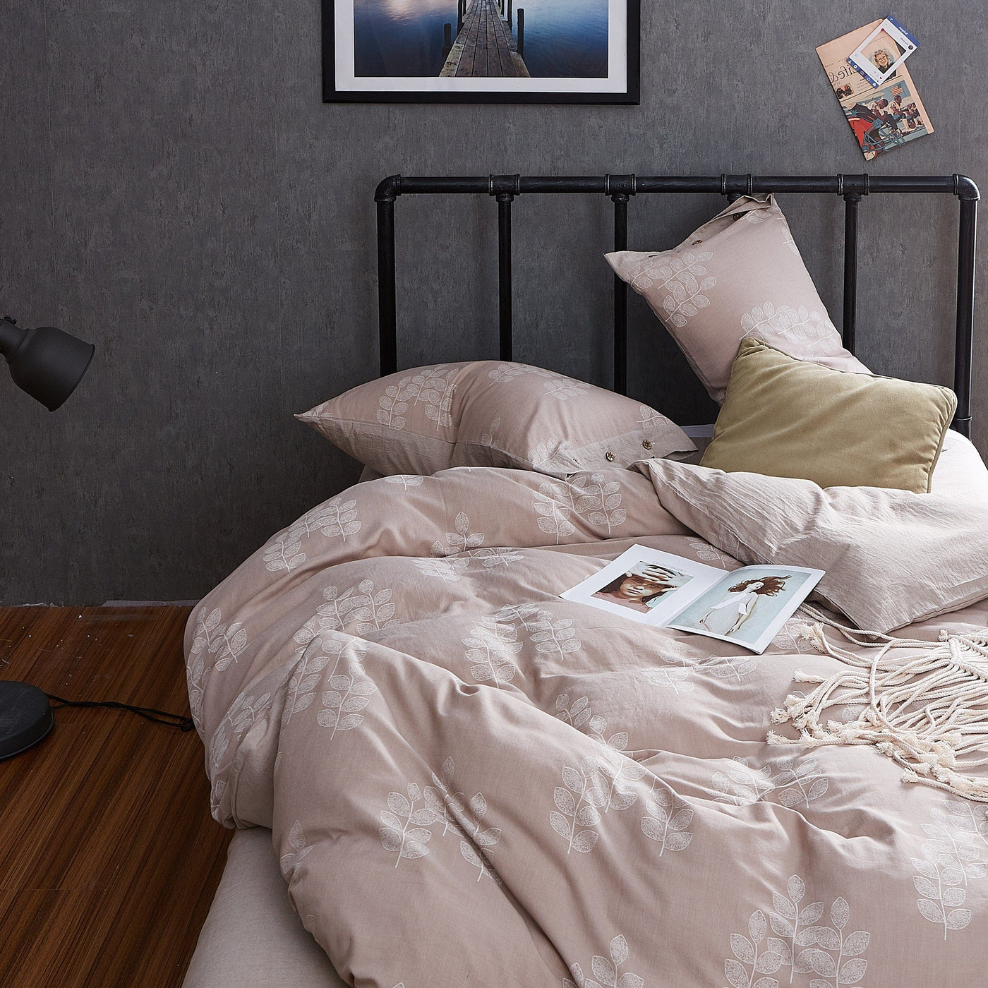 100 % Washed Cotton Breathable Bedding