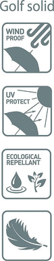 Esprit Golf Windproof Umbrella with UV Coating