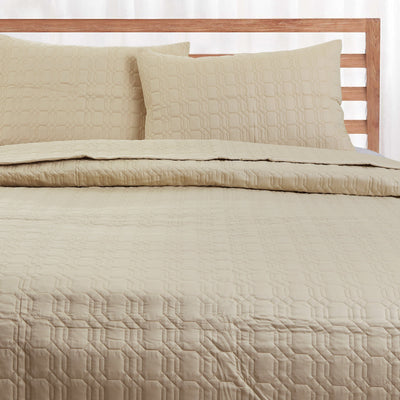 All Day Bedcover - Pebble