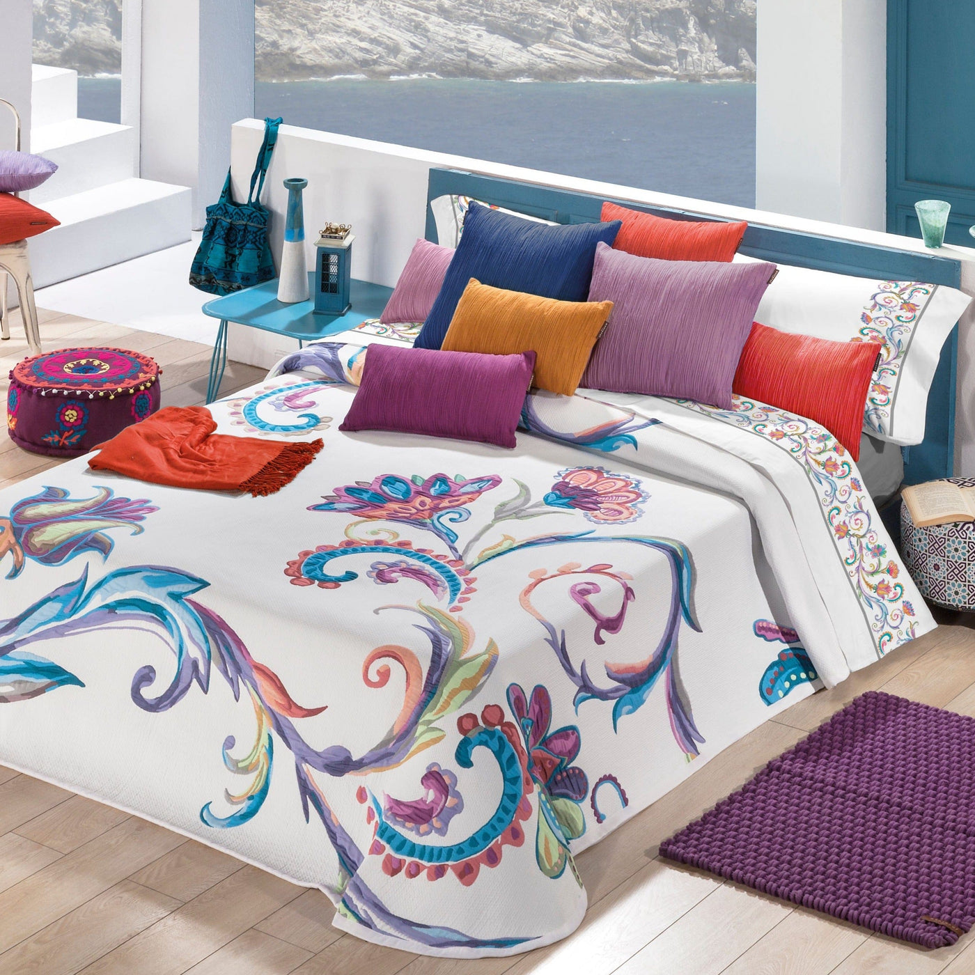 All Day Spanish Bed Cover