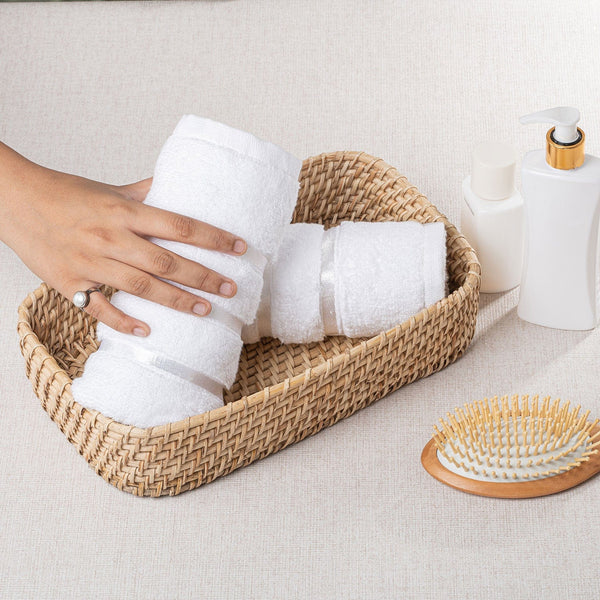 Bamboo Cane Multi Purpose Tray