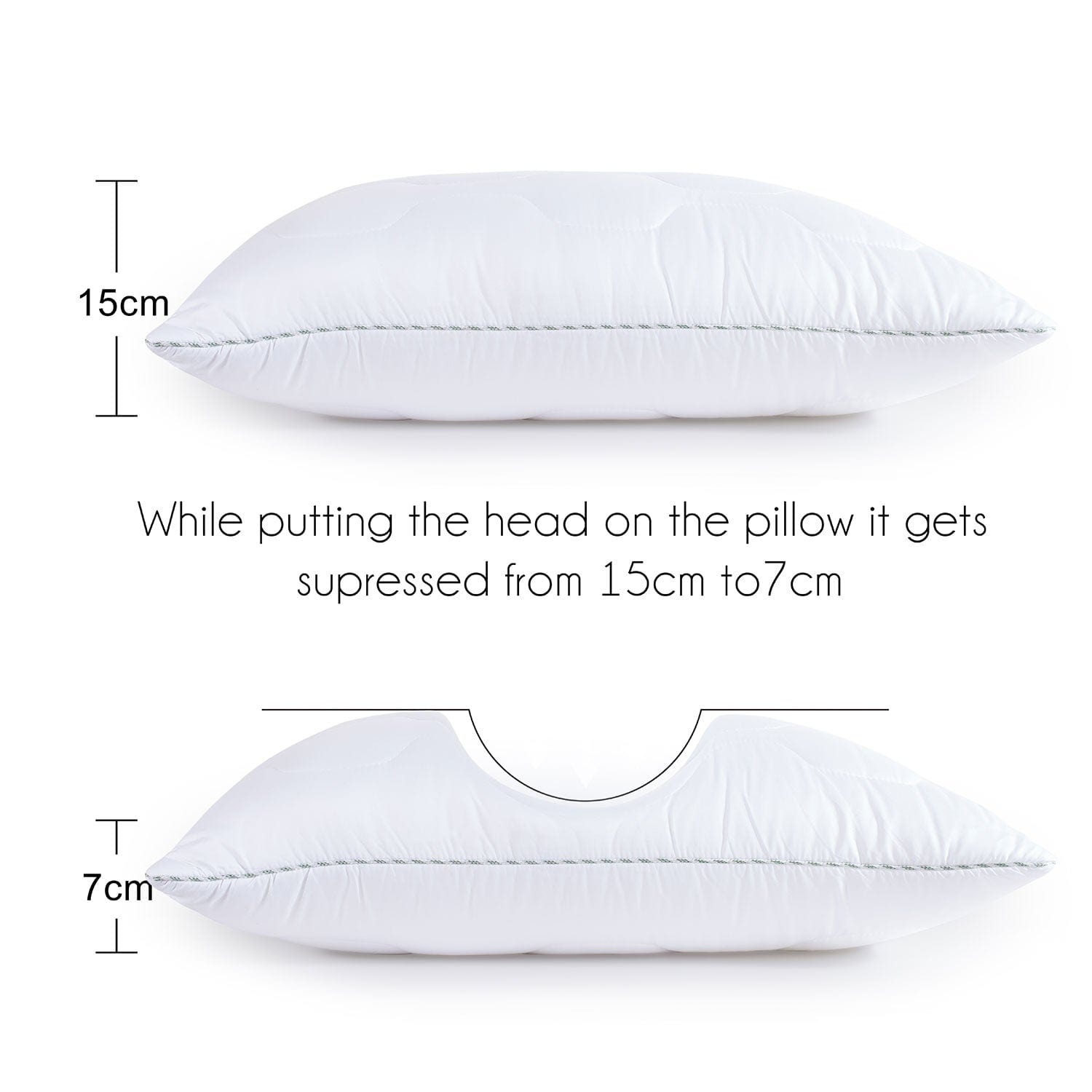 Tencel™ Pillow extract from wood pulp