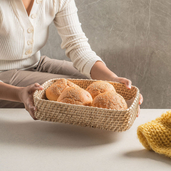 Bamboo Cane Multi Purpose Tray