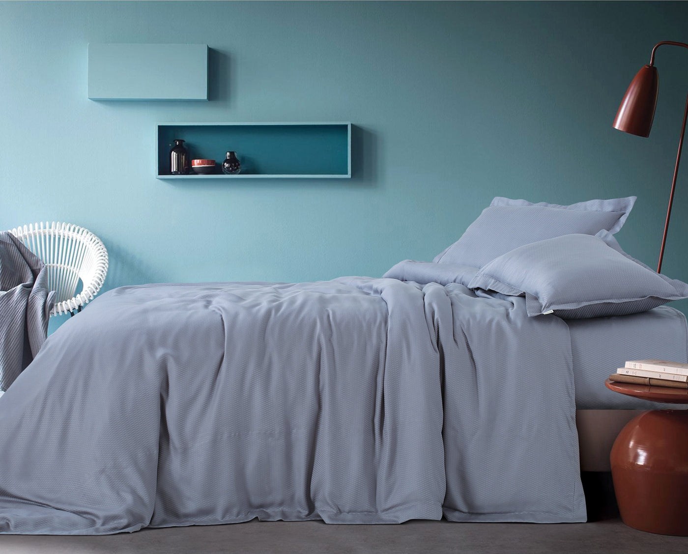 500 Thread Count Bamboo Bedding - Dark Grey