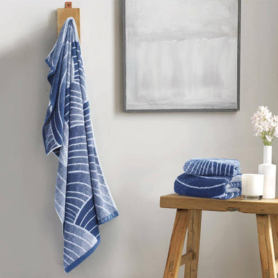 Esprit Bath Towel - Navy 100% Cotton 480 GSM