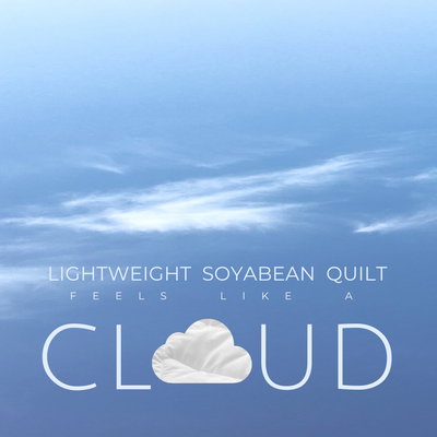 Lightweight Soyabean Summer Quilt