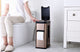 STAINLESS STEEL WASTEBIN WITH LID