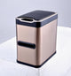 STAINLESS STEEL WASTEBIN WITH LID