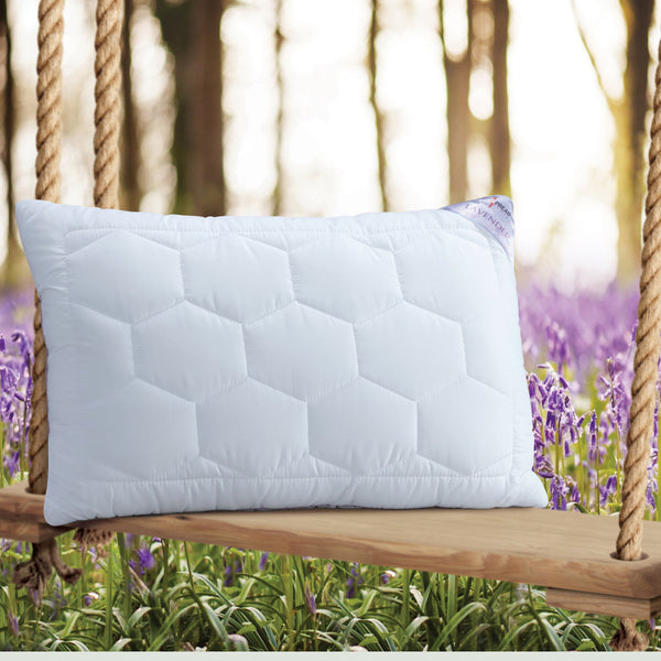 Lavender With Suede Fabric And Micro Fibre Inside Pillow | Pillow for The Best Sleep